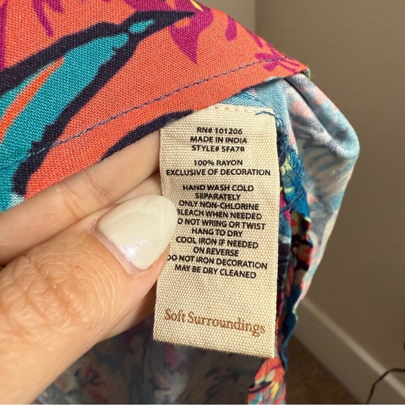 Soft Surroundings Florence Maxi Dress Size 1X - Picture 8 of 9